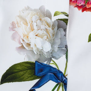 Pantalone MONNALISA cropped stampa florale - Junior & Co.it
