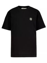Carica l&#39;immagine nel visualizzatore di Gallery, T-shirt STONE ISLAND nera - Junior &amp; Co.it