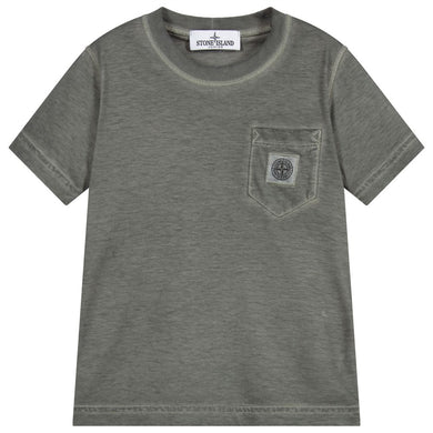 T-shirt STONE ISLAND fango - Junior & Co.it