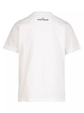 Carica l&#39;immagine nel visualizzatore di Gallery, T-shirt STONE ISLAND bianca