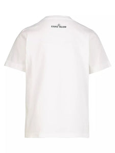 T-shirt STONE ISLAND bianca