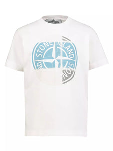 T-shirt STONE ISLAND bianca