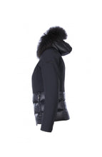 Carica l&#39;immagine nel visualizzatore di Gallery, Giubbotto RRD Winter Hybrid Hood Girl Fur Nero - Junior &amp; Co.it